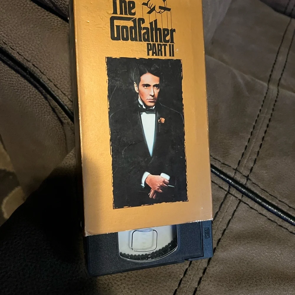 The Godfather Part II VHS Tape